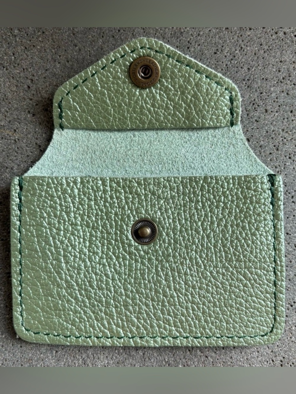 Portland Leather Bundle Wonder Pouch and Lovebug Regular in Beetle EUC - Picture 5 of 7
